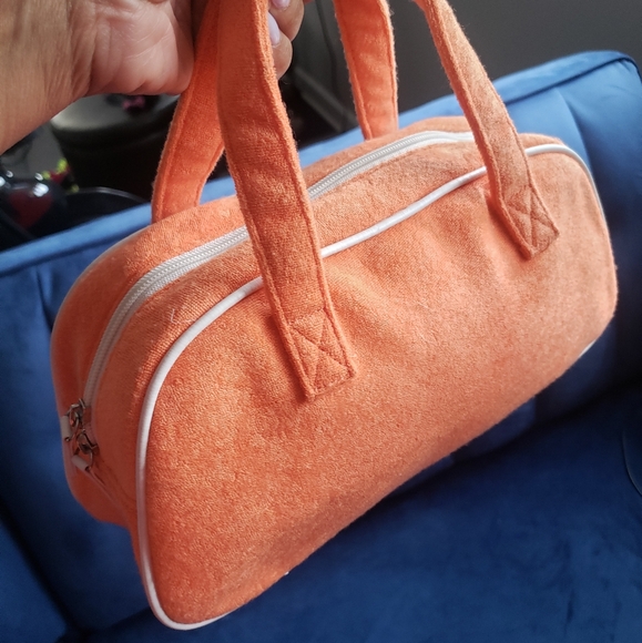 FALL TREND - Bowling/Motorsport Handbag - Terry Cloth - Picture 2 of 5